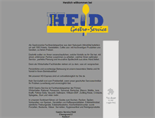 Tablet Screenshot of gastro-service-heid.de